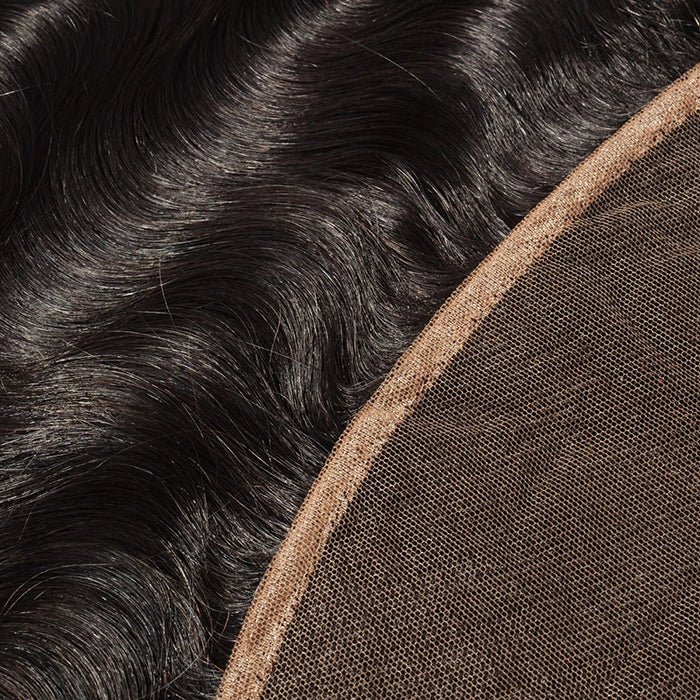 13x4 Lace Frontal #1B Body Wave Human Hair 3 13x4 Lace Frontal #1B Body Wave Human Hair - Image 2