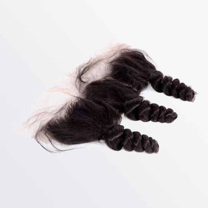 Loose Wave 13x4 Lace Frontal - 1B 100% Human Hair 4 Loose Wave 13x4 Lace Frontal - 1B 100% Human Hair - Image 3