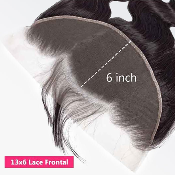 1B Body Wave 13x6 HD Lace Frontal - 100% Human Hair 3 1B Body Wave 13x6 HD Lace Frontal - 100% Human Hair - Image 2
