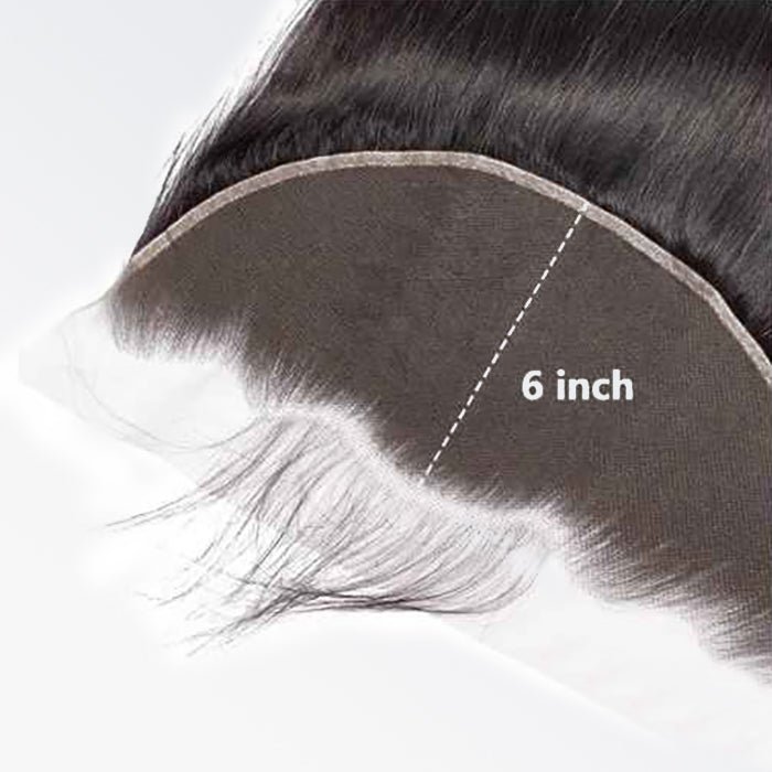 1B Straight 13x6 HD Lace Frontal Human Hair 3 1B Straight 13x6 HD Lace Frontal Human Hair - Image 2