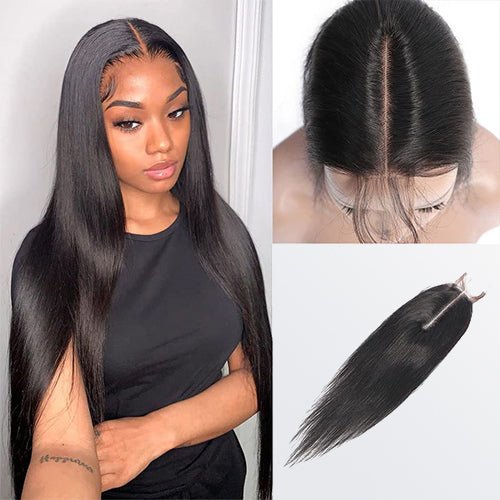 2x6 HD Lace Closure Straight – 100% Human Hair 3 2x6 HD Lace Closure Straight – 100% Human Hair - Image 2