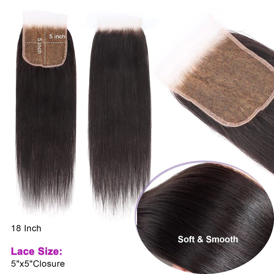 5x5 HD Lace Closure Body Wave – 100% Human Hair 3 5x5 HD Lace Closure Body Wave – 100% Human Hair - Image 2