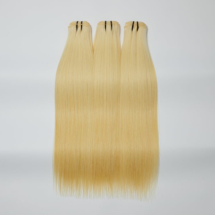 #613 Straight 12A Raw Indian Hair Bundle 2 #613 Straight 12A Raw Indian Hair Bundle